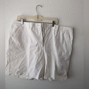 Ralph Lauren Women's White Bermuda Shorts